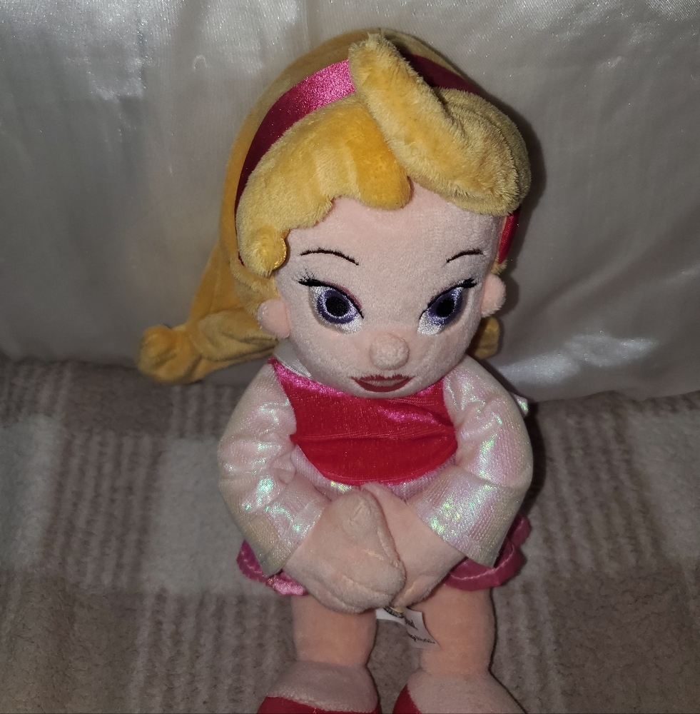 5 for $25 | Disney Parks Babies Sleeping Beauty Aurora 12"in Plush Doll - Picture 2 of 15